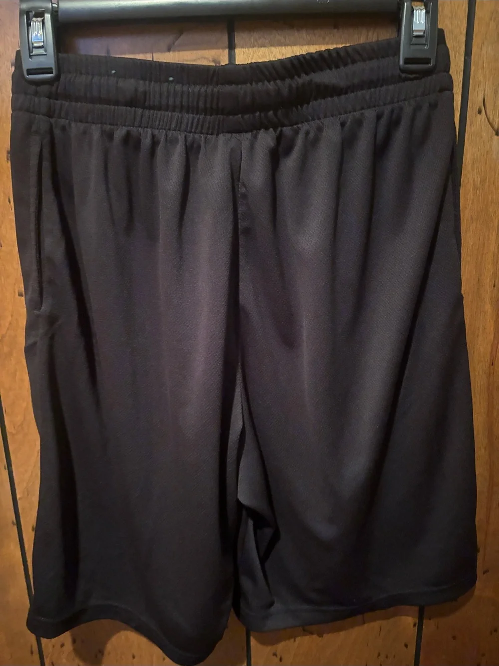 tek gear Black Men's Athletic Drawstring Shorts